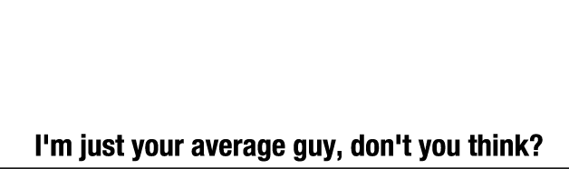 "내 캐릭터가 좀 평범한가?"